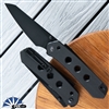 CIVIVI Vision FG Super Lock, Black Nitro-V Blade,  Black G10 Handles