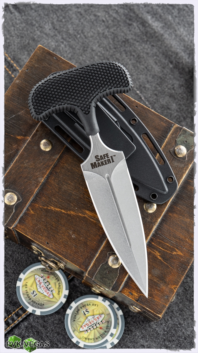 Neck Knife Cold Steel Safe Maker I (AUS-8) Fixed Steel 114 mm