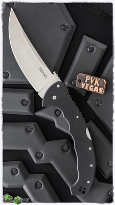 Cold Steel 5.5" Talwar Lockback Knife, Black G-10, 5.5" Satin CPM-S35VN