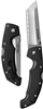 Cold Steel Voyager Large Tanto Point Tri-Ad Lock, Serrated 4" Stonewashed AUS 10A