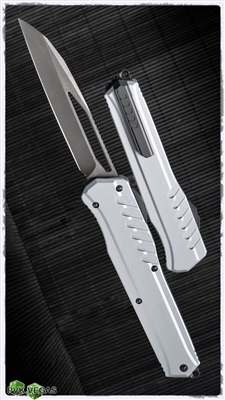 Microtech Cypher MK7 241M-1DLC GY DLC Blade Gray Body