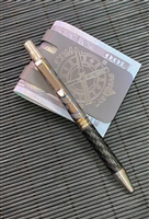 Darrel Ralph Designs (DDR) Flame Anodized Titanium and Black Carbon Fiber Go Pen