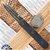 Elishewitz Custom Dagger, Carbon Fiber Handles, Bronze Ti Liners