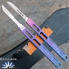 EOS Custom Scalpel, #14 Blade, Blue Purple Fade Skeletonized Handle PVK Exclusive