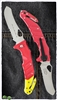 Ruko-Fox Knives A.L.S.R. 2 Air Land & Sea Rescue Red & Yellow