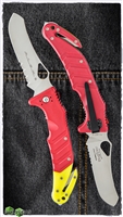 Ruko-Fox Knives A.L.S.R. 2 Air Land & Sea Rescue Red & Yellow