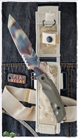 Ruko-Fox Knives Predator 1 Fixed Blade Knife Camo FX-G2DC