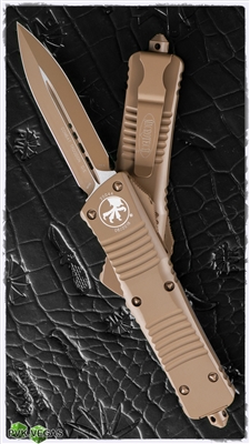 Microtech Combat Troodon D/E Dark Earth Cerakote Standard Edge