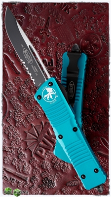 Microtech Combat Troodon S/E 143-2TQ Black Serrated Blade TQ Handle