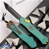 Heretic Knives Hydra H006-6A-Bounty Tanto Magnacut DLC Blade, Bounty Hunter Aluminum Handle