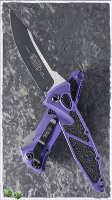 Microtech SOCOM Elite Auto S/E 160A-1PU Black Blade Purple Handle