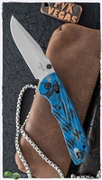 Hogue Knives Deka Folding Drop Point, Blue Lava G10, 3.25" SW CPM-20CV