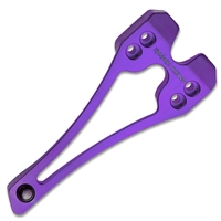 Heretic Knives Hydra Titanium Pocket Clip - Purple H996-PU