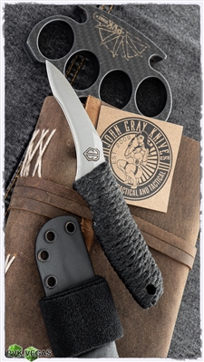 John Gray Dagger Hooker Nitro-V Black Cord Wrapped Handle