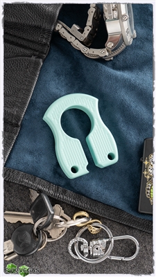 John Gray Aluminum Keyper Cerakote Cyan