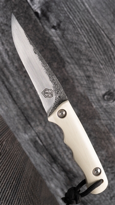 John Gray Custom Forged With Ivory Micarta Scales