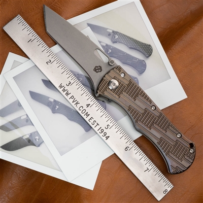 John Gray Rostrum, Tanto, Circuit Pattern Ti, Bronzed