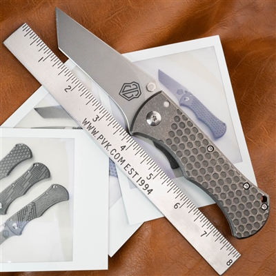 John Gray Rostrum, Tanto, Hole Pattern Ti, Heavy Stonewash