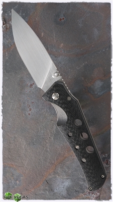 Jason Guthrie Custom Knives Scout, Bohler M390, Carbon Finer & Titanium