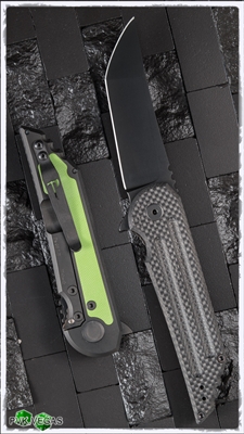 Jake Hoback Kwaiback Carbon Fiber Top & Toxic Green Backplate