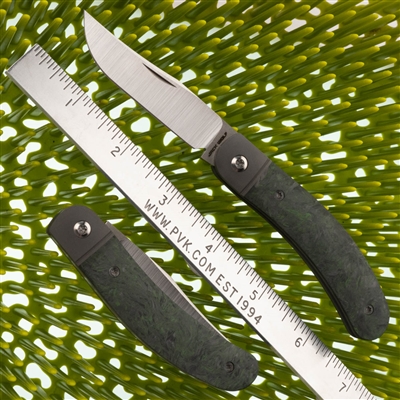 Jack Wolf Knives Javelina Jack Fat Carbon Dark Matter Green