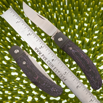 Jack Wolf Knives Javelina Jack Fat Carbon Purple Haze