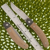 Jack Wolf Knives Javelina Jack Natural Canvas Micarta