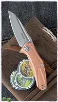 Kershaw Mini Natrix Sub-Frame Lock, Copper Scales