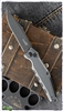 Kershaw Galyean Launch 7 Automatic Knife, Gray,  3.75" Black CPM-154