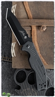 Kershaw Emerson CQC-8K Tanto Liner Lock, 3.5" Black Coated