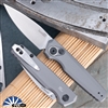 Kershaw Launch 18 Stonewash Blade, Gray Aluminum Handle