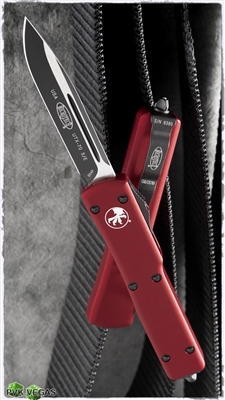 Microtech UTX-70 S/E 148-1RD Black Blade Red Handle