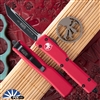 Microtech UTX-70 T/E 149-1RD Black Blade Red Handle