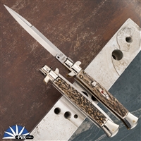 Latama Picklock 28CM Black Forest Stag Handle Bayonet Blade