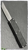 Lightning Elite Black Handle Satin Tanto Plain