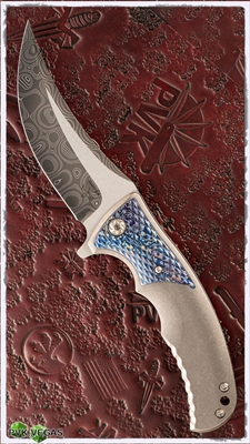 Les George Custom Damascus Sicario