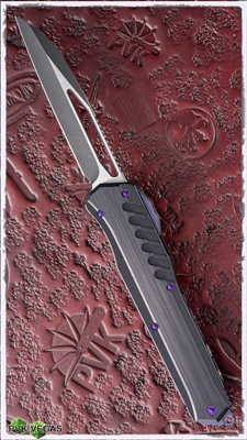 Marfione Custom Cypher MK7 Dark Matter Blade w/ Purple Haze HW SN#018