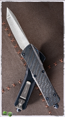 Marfione Custom Combat T/E SW Blue Carbon Fiber Top