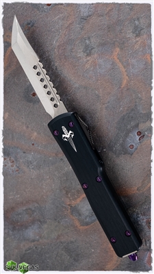 Marfione Custom 70 Hellhound Cracked Ice Blade Purple Ti HW