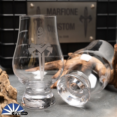 Marfione Custom Glencairn Whisky Glass Set