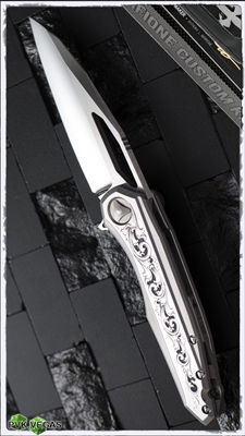 Marfione Sigil Stainless Handle w/ Bespoke Engraved