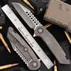 Marfione Custom Warhound Folder Two Tone Apocalyptic Blade Apocalyptic Handle Bronze HW