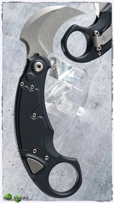 Marfione Custom Iconic Karambit Auto Folder Two-Tone Stonewash Prototype