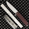 Medford M-48 Tumbled Titanium/Red Aluminum, Tumbled S35VN, PVD HW