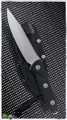 Microtech Socom Alpha S/E Bead Blast MIcarta SN003