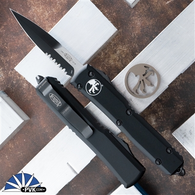 Microtech Ultratech Bayonet 120-2T Serrated Black Tactical