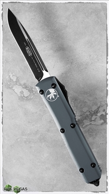 Microtech Ultratech D/A OTF S/E 121-1GY Black Blade Gray Handle