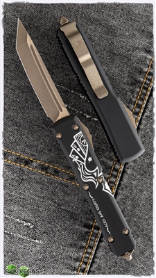 Microtech "Dead Mans Hand" Ultratech T/E Bronzed 123-13DM