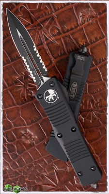 Microtech Troodon D/E 138-2T Black Serrated Tactical