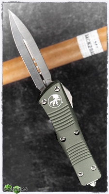 Microtech Troodon D/E 138-4OD Satin Blade OD Handle